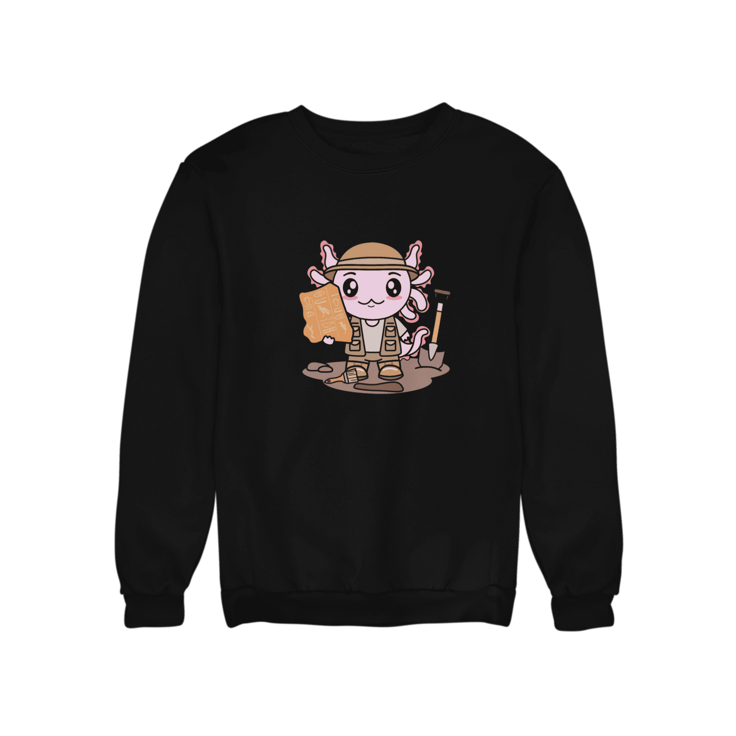 Sudadera Axolotzin Arqueologo Ajolote Unisex