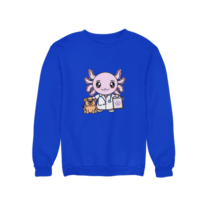Sudadera Axolotzin Veterinario Ajolote Unisex