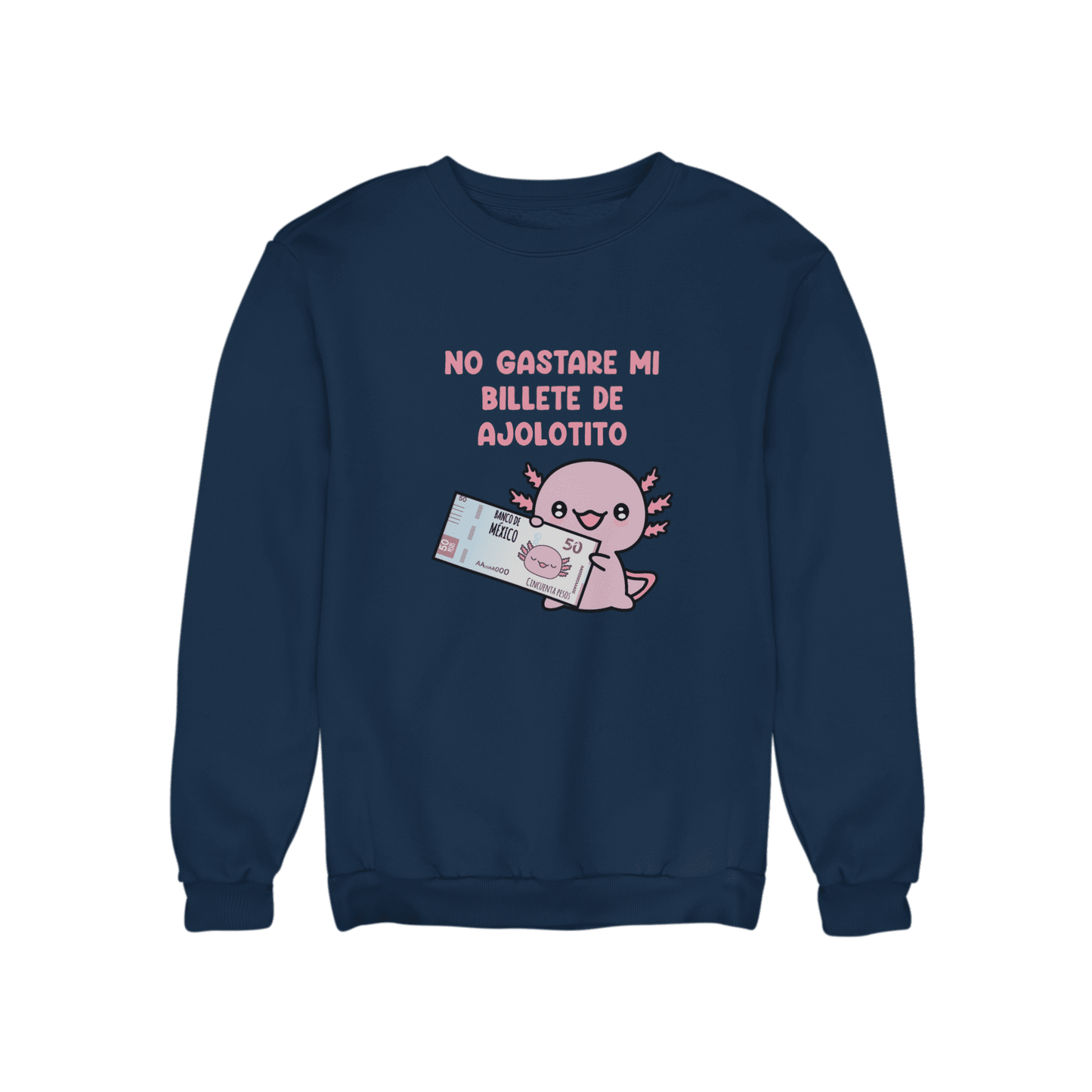 Sudadera Ajolote Billete Xo The Monster Unisex