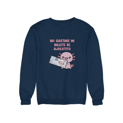 Sudadera Ajolote Billete Xo The Monster Unisex