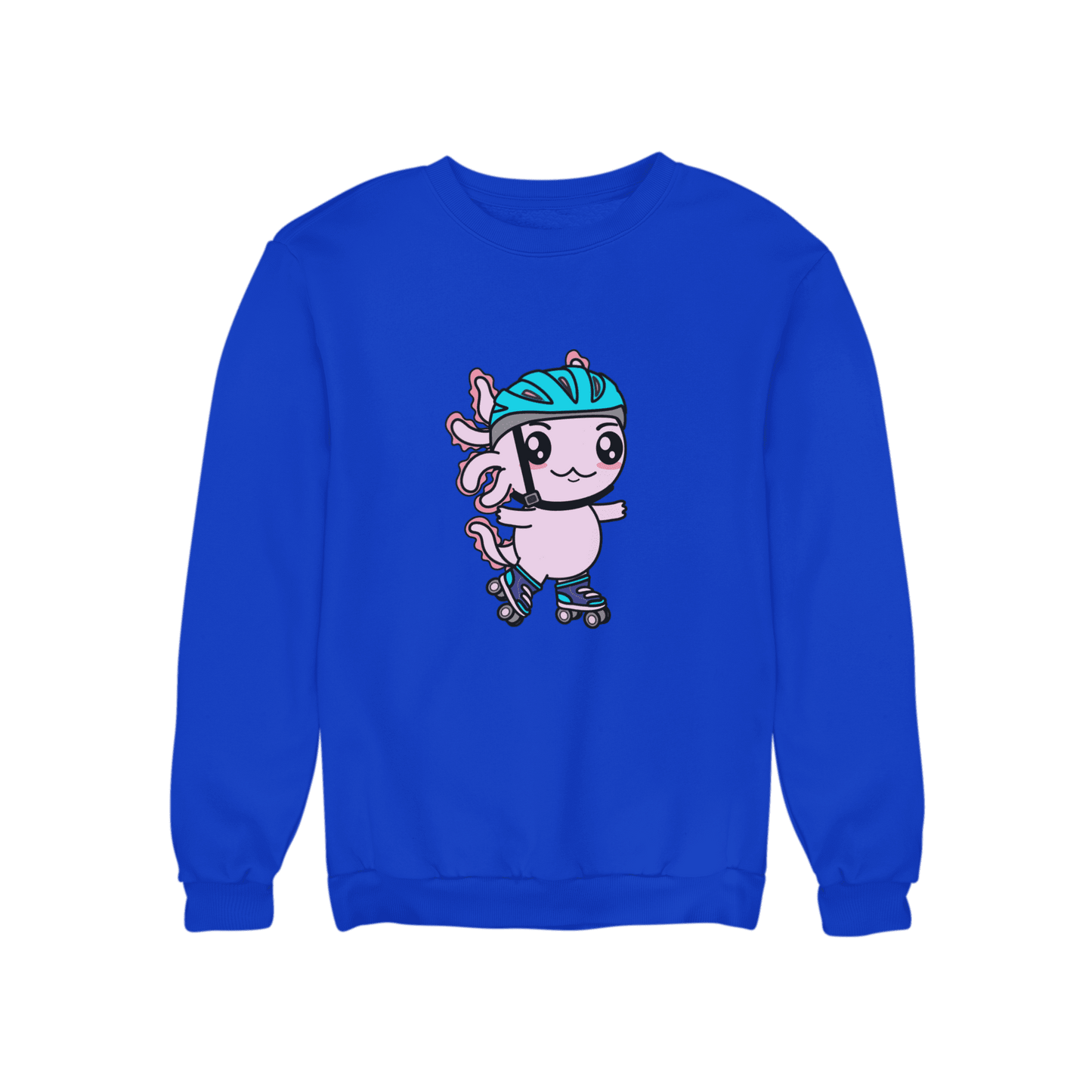 Sudadera Axolotzin Patinador Ajolote Unisex