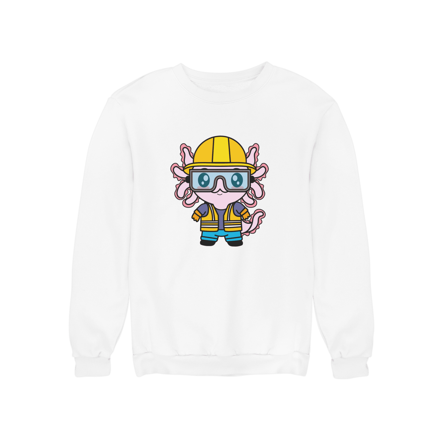 Sudadera Axolotzin Constructor Ajolote Unisex