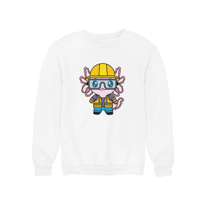Sudadera Axolotzin Constructor Ajolote Unisex