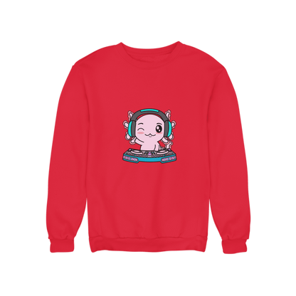 Sudadera Axolotzin Dj Ajolote Unisex
