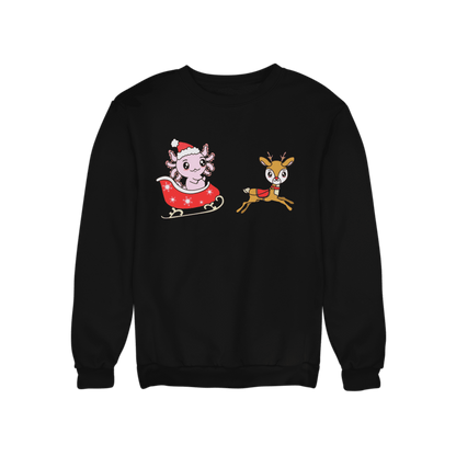 Axolotzin Trineo Ajolote Navidad