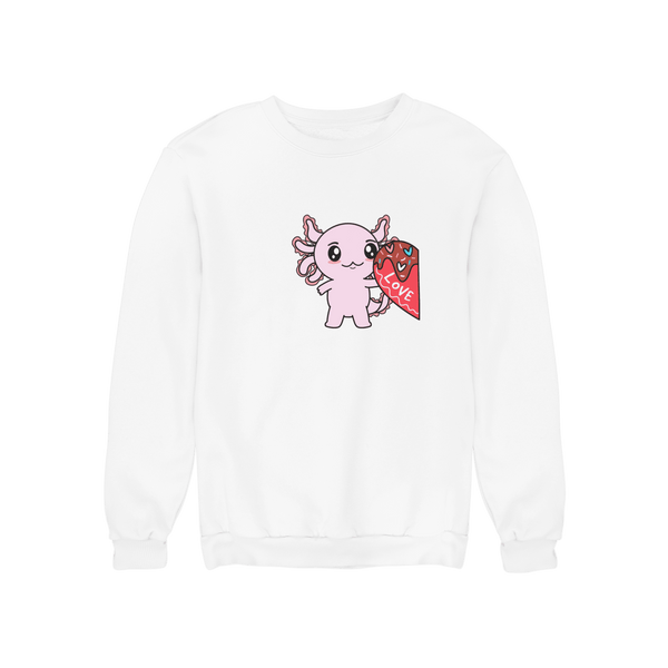 Sudadera Axolotzin Love You Ajolote Unisex