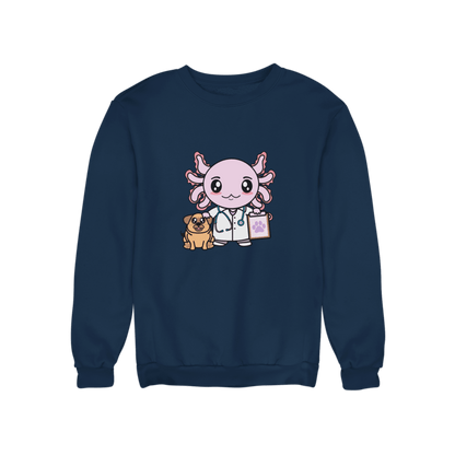 Sudadera Axolotzin Veterinario Ajolote Unisex