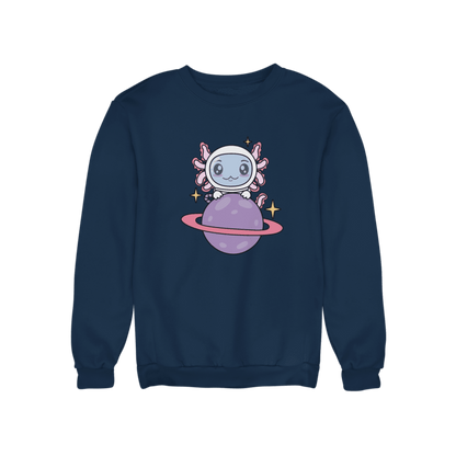 Sudadera Axolotzin Planeta Ajolote Unisex