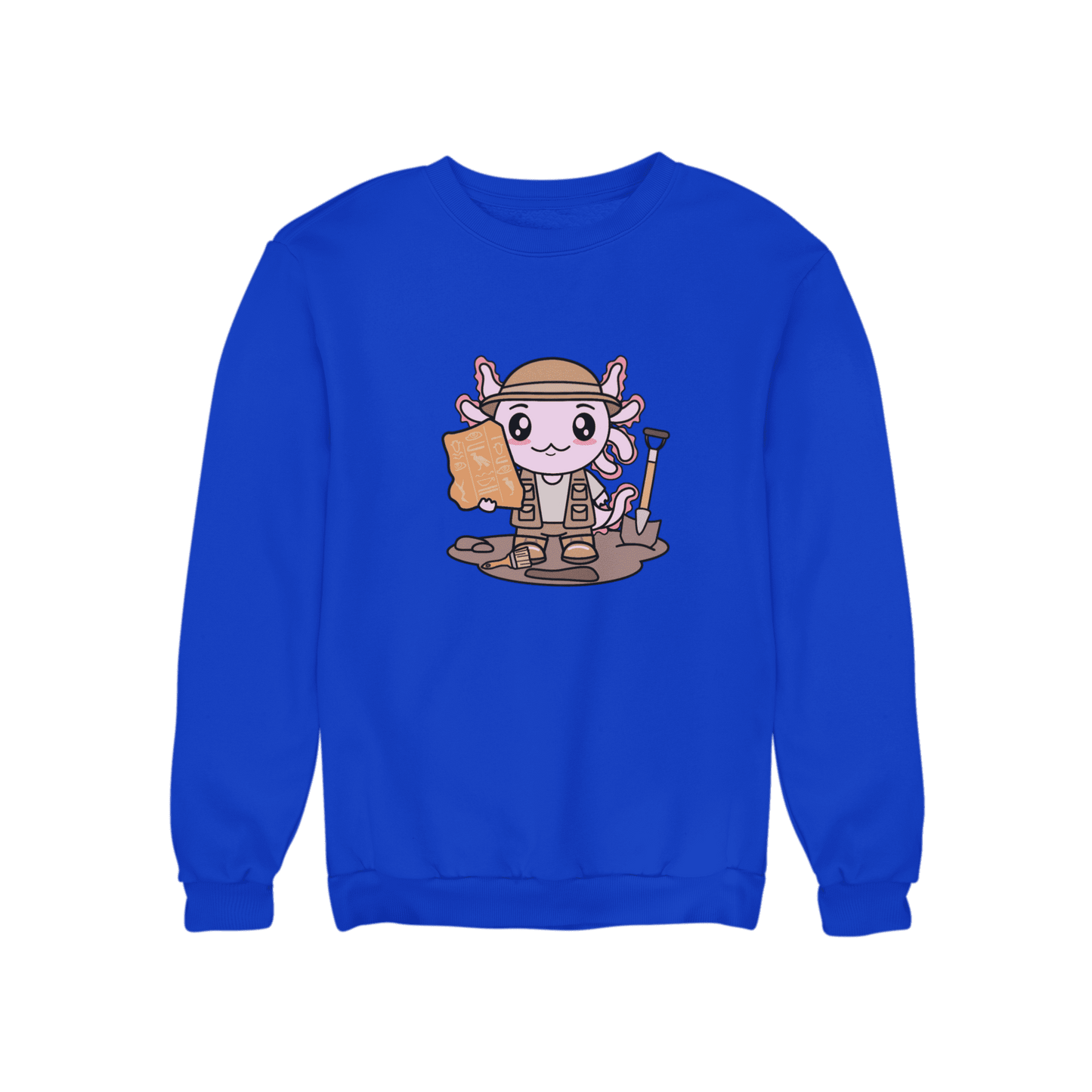 Sudadera Axolotzin Arqueologo Ajolote Unisex
