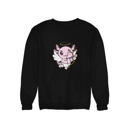 Sudadera Axolotzin Cupido Ajolote Unisex