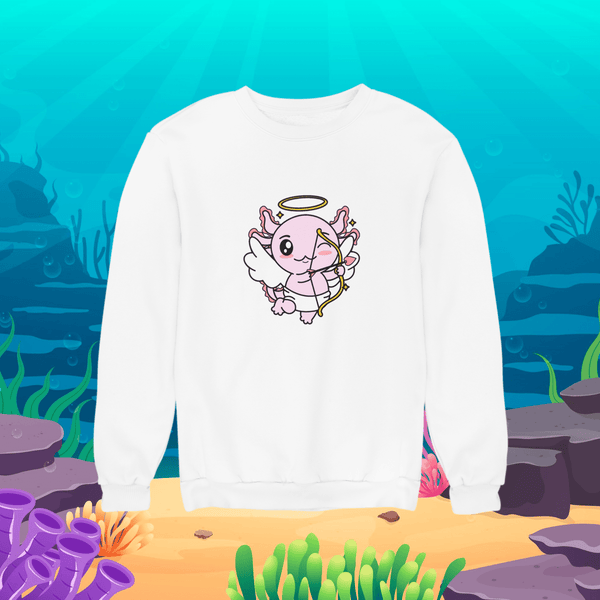 Sudadera Axolotzin Cupido Ajolote Unisex