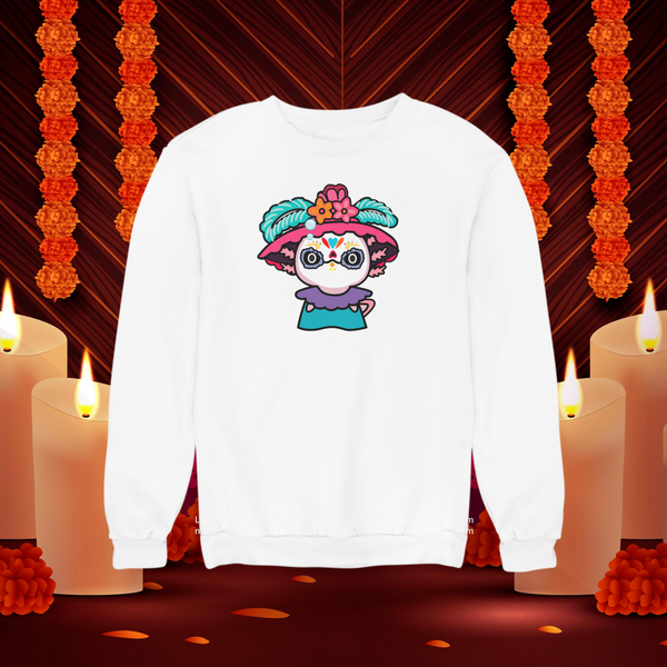 Sudadera Ajolotita Catrina Xo The Monster Unisex