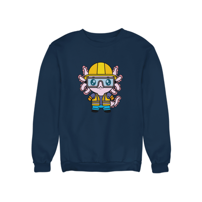 Sudadera Axolotzin Constructor Ajolote Unisex