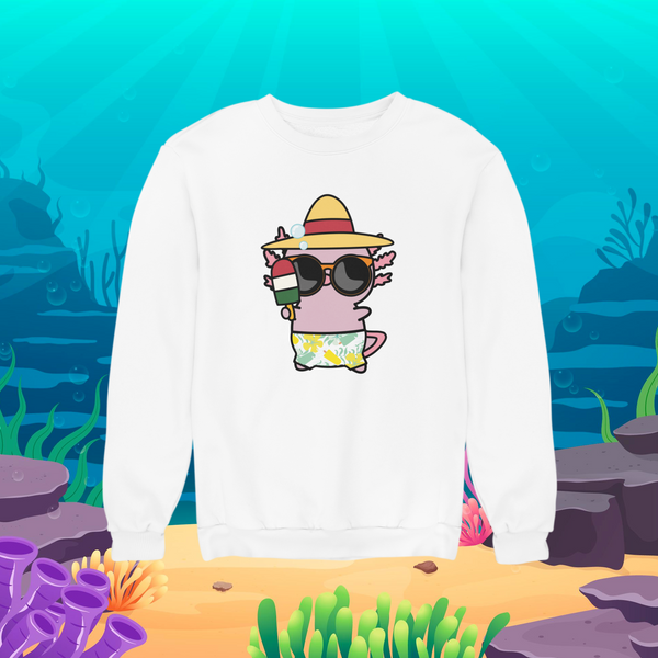 Sudadera Ajolote Playero Xo The Monster Unisex