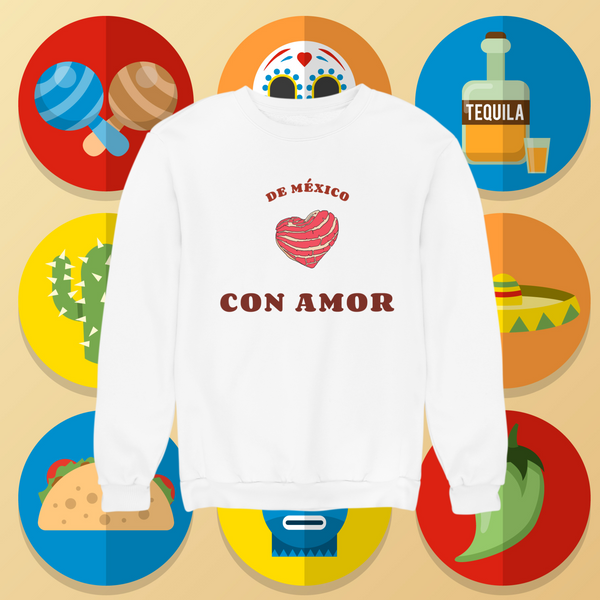 Sudadera Concha De Fresa Con Amor UNISEX