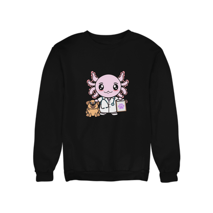 Sudadera Axolotzin Veterinario Ajolote Unisex