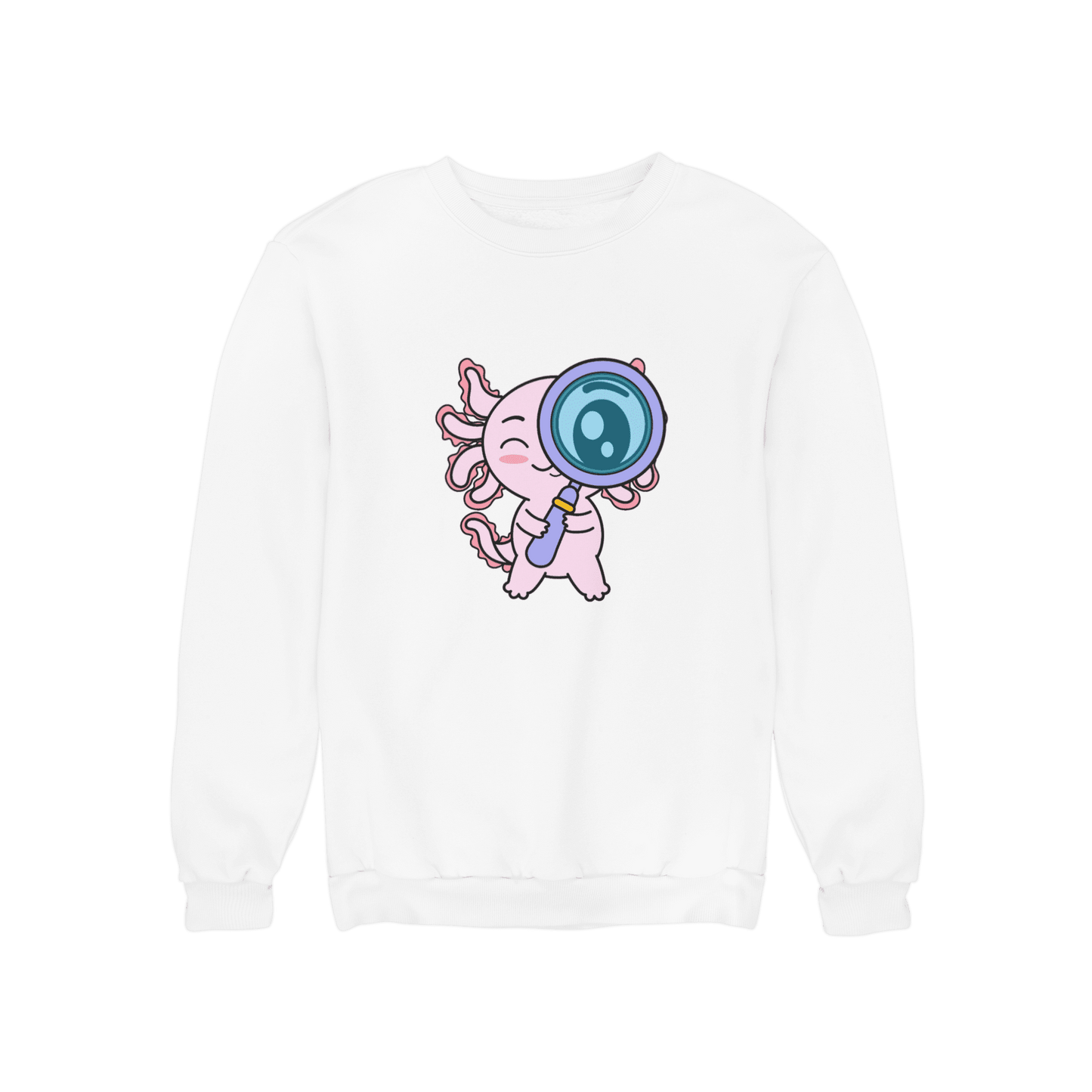 Sudadera Axolotzin Curioso Ajolote Unisex