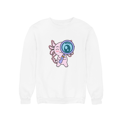 Sudadera Axolotzin Curioso Ajolote Unisex