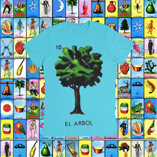 Playera Loteria El ǁrbol Adulto E Infantil