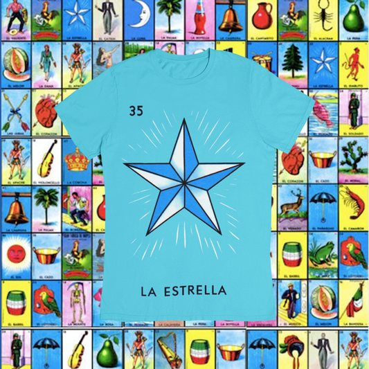 Playera Loteria La Estrella Adulto E Infantil