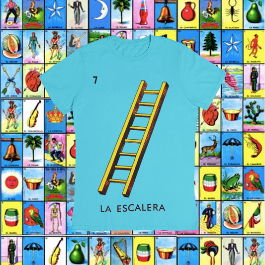 Playera Loteria La Escalera Adulto E Infantil