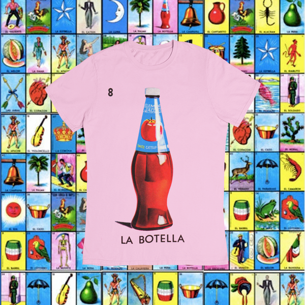 Playera Loteria La Botella Adulto E Infantil